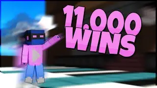 11,000 Bedwars Wins| Hypixel Bedwars