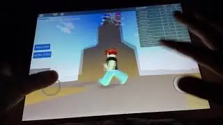 Играем в ROBLOX где высокое  место!