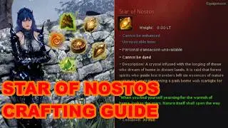BDO Star of Nostos Crafting Guide