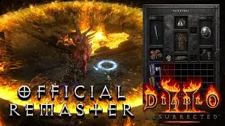 Blizzard officially announces a Diablo 2 REMASTER!!! Diablo 2 Resurrected  Blizzcon 2021