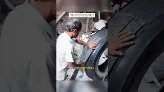 TheyTurnScrapTractorTiresIntoRoad-ReadyTiresAgain🤯🚜