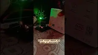 black colour absorb all types of light wavelength #adreno #UNO #physics #light #arduino