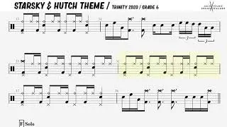 Starsky & Hutch Theme - Trinity Drums 2020 - Grade 6