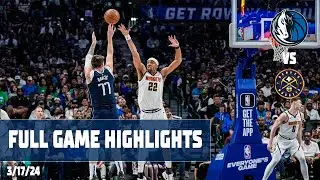 Luka Doncic (37 points) Highlights vs. Denver Nuggets | 3/17/24