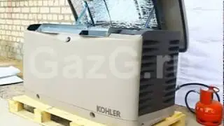 Газовые генераторы KOHLER (SDMO) - обзор и тестовый запуск