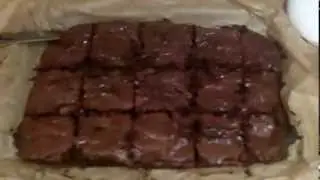 Flourless chocolate brownies part 4/4