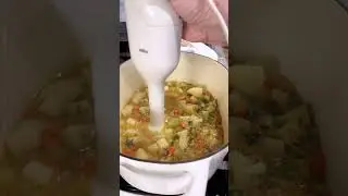 You Will LOVE This Loaded Potato Soup Recipe! | #Shorts