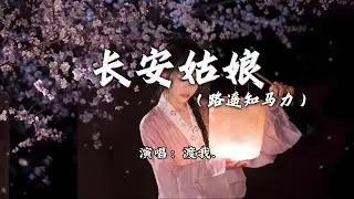 渡我. - 长安姑娘（路遥知马力）『红尘来去散无痕，对酒当歌思故人。』【动态歌词MV】