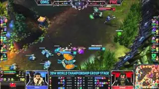 OMG vs FNC - 2014 World Championship Groups C and D D2G4