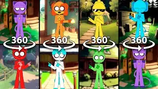 360° VR Smiling Critters POKÉDANCE ANIME STYLE COMPLETE EDITON | POPPY PLAYTIME CHAPTER 3