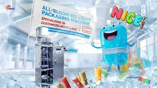 2-lane,automatic ice lolly packaging machine, customizable lane count  #packingmachinemanufacturer
