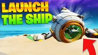 HOW TO FIND SHIP PART LOCATIONS Fortnite Challenge Guide | LAUNCH Space Ship (Easter Egg)