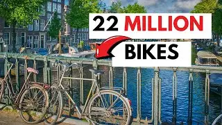 The country with MORE BIKES than PEOPLE