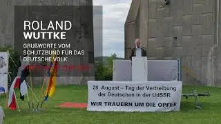 12 - Roland Wuttke - Grußworte zur Kundgebung vom Schutzbund für das Deutsche Volk - Friedland