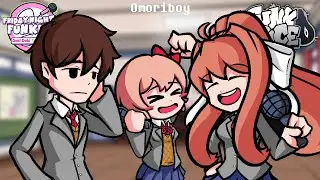 Omoriboy but it's DDLC (Protag, Monika, and Sayori) | Friday Night Funkin' Cover