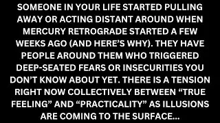 Mercury retrograde suddenly altered this person's behavior towards you... [Super Blue Moon Reading]