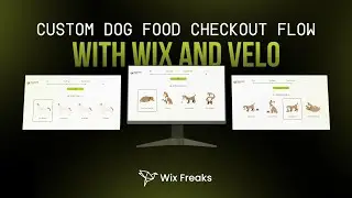 Custom Dog Food Checkout with Wix Studio & Velo | Interactive Flow & Subscription Pricing!