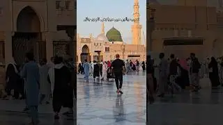 Alhamdulillah in Masjid e Nabawi #islamicshorts #madinah