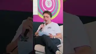 Teddy Swims spilled some major 🫖 with Jake Shane at #Lollapalooza | T-Mobile #shorts