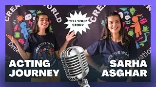 Srha Asghar Journey | Tell Your Story | Creative World