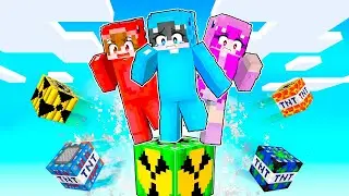 Minecraft Pero Estamos Sobre una TNT NUCLEAR