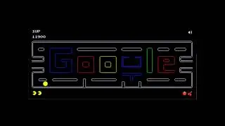 PAC-MAN Doodle see the intermission after beating LVL 2