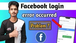 Facebook an unexpected error occurred | Facebook login problem unexpected error