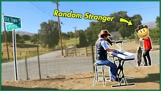 I played Old Town Road to a stranger on 