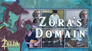 Zelda Breath of the Wild - Zora's Domain (cover)