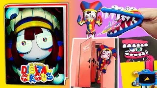 DIY Game Book THE AMAZING DIGITAL CIRCUS 2 BLIND BAG episode Pomni STORY GAMING BOOK 2