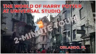 Harry Potter At Universal Studio Orlando Tour In 2-minutes