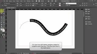 How to type on path in Indesign CC