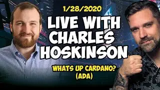 Live with Cardano's Charles Hoskinson (ADA)
