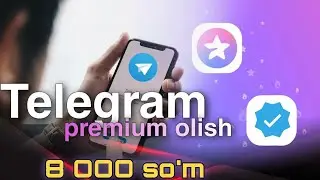 Telegram premium olish 8.000soʻmga