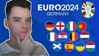 [ASMR] My EURO 2024 Predictions