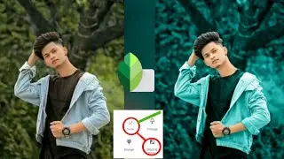 Moody Blue Photo Editing in Snapseed | Snapseed Photo Editing Tutorial || Nk Editing ||