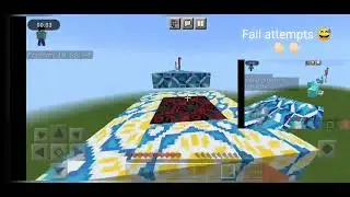 Parkour on mobile || I created a map. @pratik