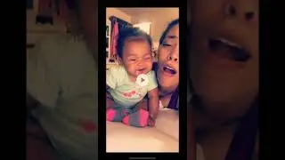 Cute baby gives mommy a surprise kiss! #momlife #baby #funny #babylaughing #babyvideos #babythings
