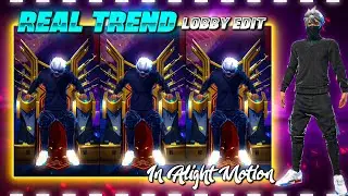 FreeFire Lobby Edit Tutorial💥 | FreeFire Short Edit Tutorial | Edit FreeFire Shorts in Alight Motion