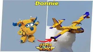 ✈️Super Wings ALL Characters In Real Life 👉@The Boom