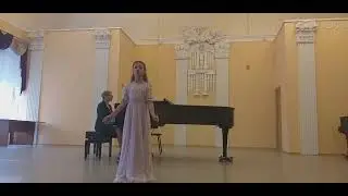 Горяйнова Кристина   А.  Гурилев   "Сарафанчик"