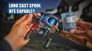Cast Testing Roro Lure LC23 Long Cast Spool as a Ultralight BFS with Daiwa Zillion SV TW 2021