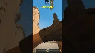 Short Flash From Tunnel Dust 2 #shorts #cs2