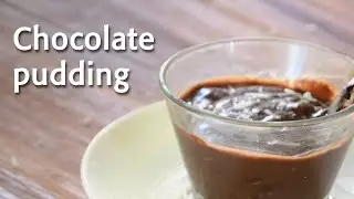 How to make CREAMY & SILKY chocolate pudding