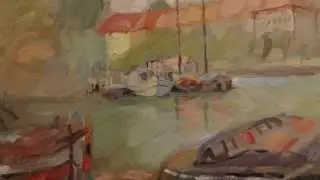 Светоана Лисянская. Видеоролик о выставке художника Стаса Бородина exposition