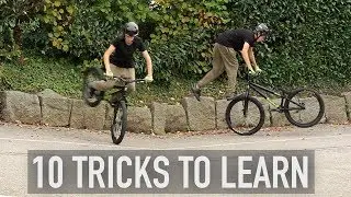 10 mtb tricks you can learn anywhere!