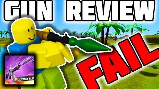 Rocket Launcher is the worst gun in Roblox Polybattle | Gun Review