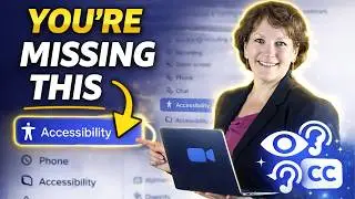 How To Use Zoom Accessibility Tools | Beginner's Tutorial