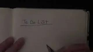 Let’s Make a List Together (ASMR, lo-fi)