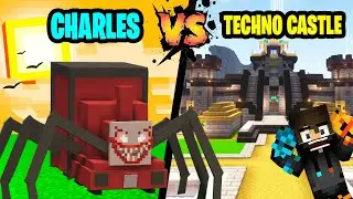 Choo-Choo Charles VS Techno Gamerz Castle😱